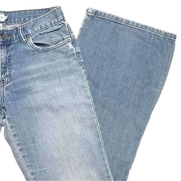 VINTAGE Calvin Klein Light Wash Bell Bottom Jeans - Picture 4 of 8